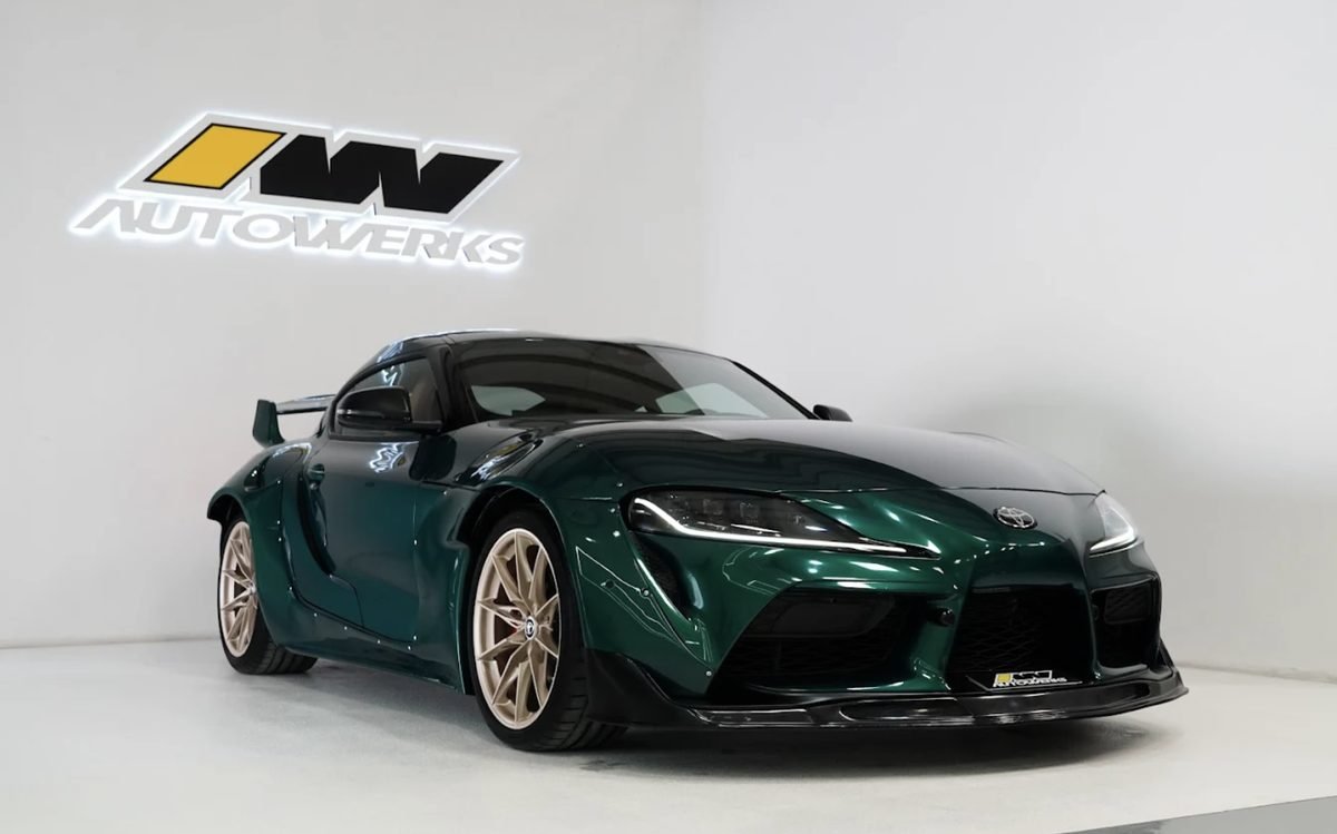 Toyota Supra at Autowerks Dubai