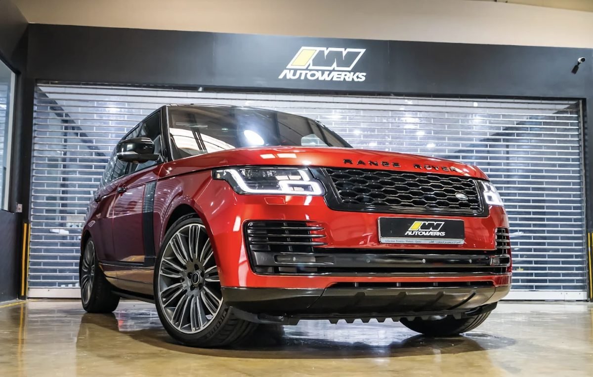 Range Rover at Autowerks Dubai