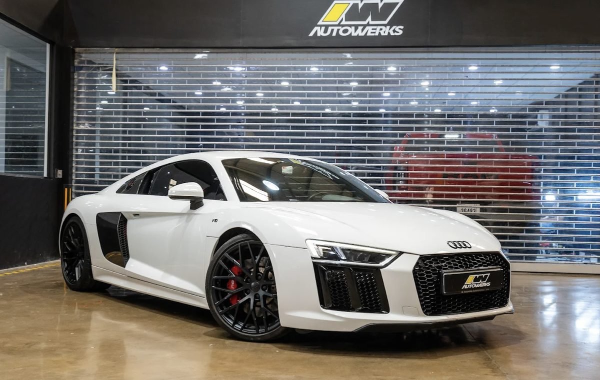 Audi R8 V10 at Autowerks Dubai